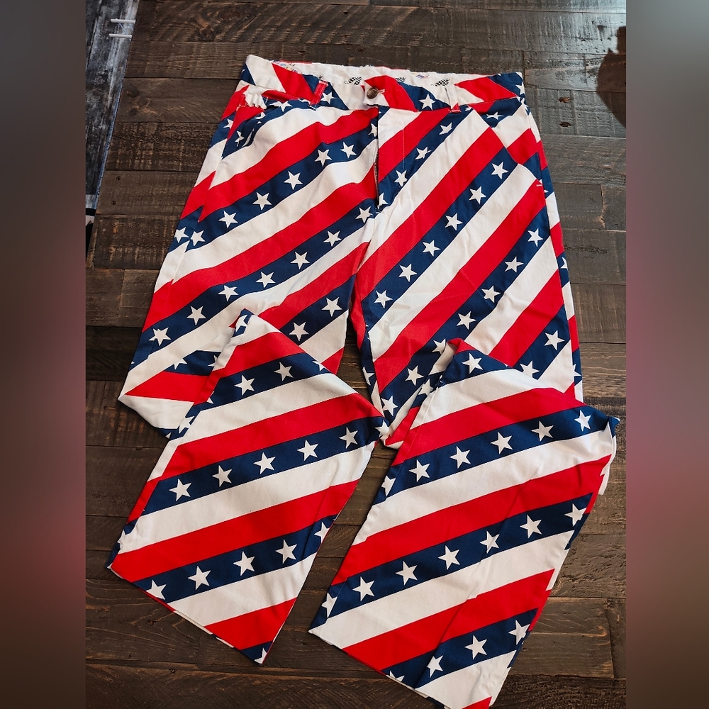 Royal Awesome Patriotic Golf Pants